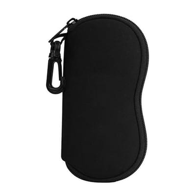 Dailygoods- Brilcase Stevige Ritssluiting - Zachte Neopreen Tas - Draagbare Reizen - Ultralicht - Beschermend - Krassen Bestendig - Brillentas