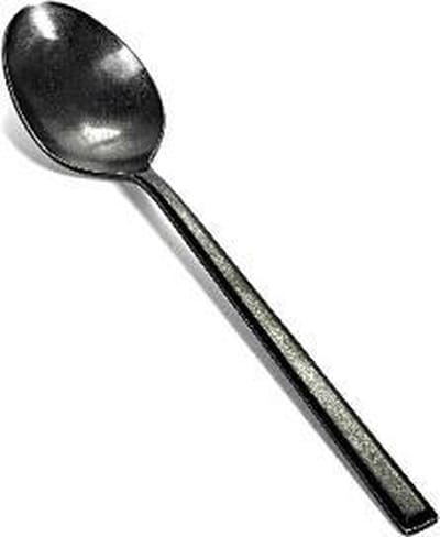 Set van 6 dessertlepels pure black Pascale Naessens