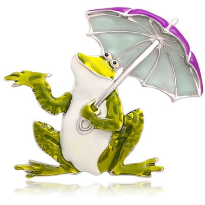 Emaille Vang Huisdieren Kikker Broches Voor Vrouwen En Mannen Schattig Dier Insect Feest Casual Broche Spelden Sieraden Cadeaus 3 Kleuren