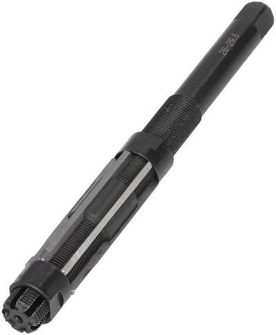 Dailygoody - Ruimer Verstelbare Spanfrees Machine - Handruimer - Fijne afwerking - Zwart - Metalen Gaten Snijden - Instelbaar bereik van 26-29,5