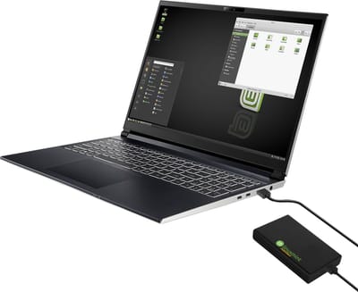 Portable Externe ssd voorgeïnstalleerd met Linux-mint