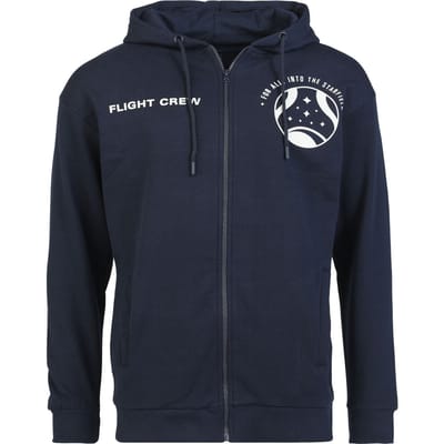Starfield - Gaming Vest met capuchon - Carl Sagan - S tot M - voor Mannen - blauw