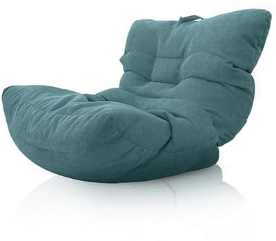 Luxe Zitzak XXL Voor Woonkamer en Slaapkamer - Moderne Pouf Lounge Stoel voor Volwassenen en Tieners - Comfortabel Groen Vloerkussen