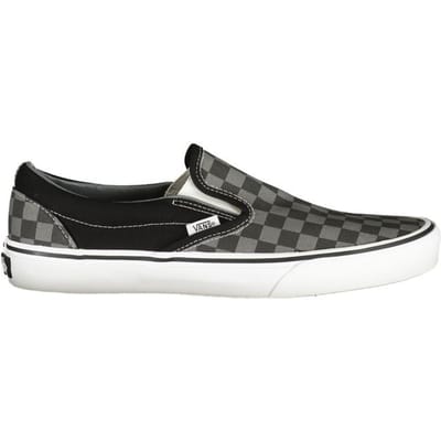 Vans Sneakers - Classic Slip-On Checkerboard - EU42 tot EU47 - voor Mannen - zwart-grijs