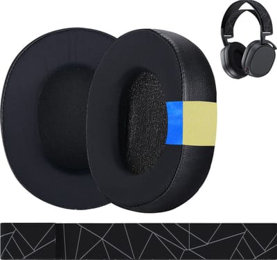Vervangende Oorkussens & Hoofdband voor SteelSeries Arctis 1 / Arctis 3 / Arctis 5 / Arctis 7 Arctis 9 / Arctis Pro & Prime Hoofdtelefoon etc. van MMOBIEL - Cooling Gel Oorkussens & Stoffen Hoofdband