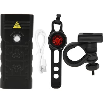 Fietskoplamp LED Powerbank Waterdicht Fiets Voorlicht Outdoor Fietsaccessoires