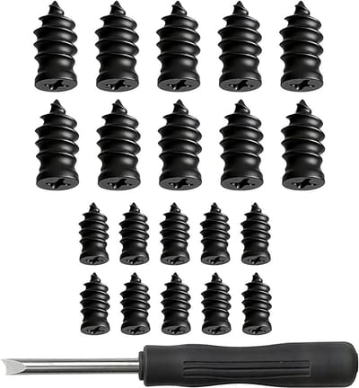 Banden Schroefplug Reparatie Set - Lek Reparatie Gereedschap - Snel Banden Herstellen - Robuuste Rubberen Pluggen