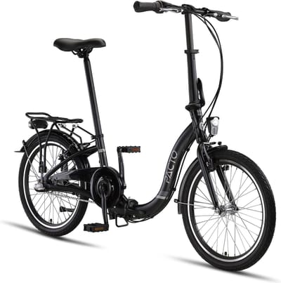 Pacto Seven Vouwfiets Zwart Shimano Nexus 3v Lage Instap Plooifiets Aluminium
