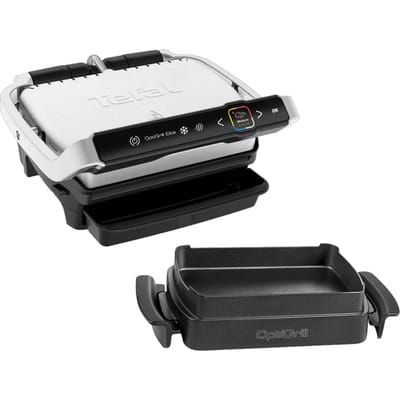 Tefal OptiGrill Elite GC750D + Tefal Snacking & Baking accessoire