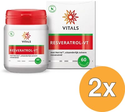 2x Vitals Resveratrol-VT (60 capsules)