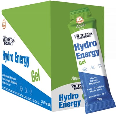 Weider Victory Endurance Hydrogel (24x70g) Apple - Energie & Uithoudingsvermogen - Energie Gels