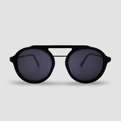 Montuurtjevoorjou - Manhattan Black - Zonnebril - Heren zonnebril - Festival Bril - Zwart