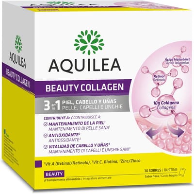 Aquilea Beauty Collageen 30 zakjes|Aquilea Beauty collagen 30 packets|Aquilea Beauté Collagène 30 sachets