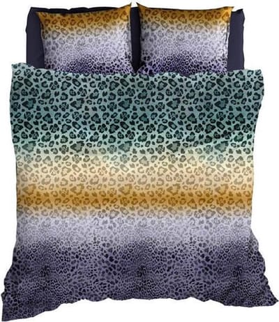 Satin d'Or Panthera - Dekbedovertrek - Tweepersoons - 200x200/220 cm - Grijs
