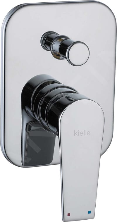 kielle Harmonia - Inbouwkraan met inbouwdeel voor 2 uitgangen, chroom 10323200