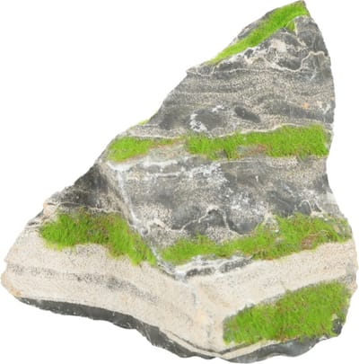 Zolux Groeiend Decor Steen S - Aquarium - Ornament - 11.9x6.3x7.6 cm Twee Kleuren