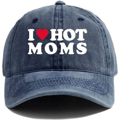 Ik Hou Van Hete Moeders Baseballpet Zomer Papa Hoeden Mannen Vrouwen Buiten Verstelbare Petten Baseballpetten Buiten Zonbescherming Adjustable gray