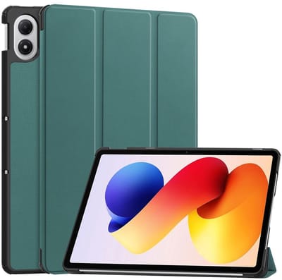Coverup Tablethoes geschikt voor Xiaomi Redmi Pad 2 Pro Hoesje - Tri-Fold Book Case met Wake/Sleep - Groen