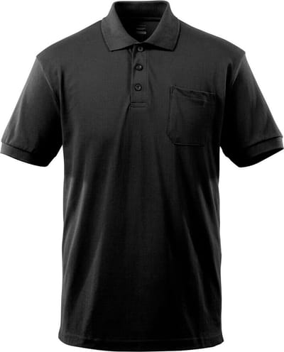 Mascot Crossover Poloshirt met borstzak 51586-968 - Zwart - 2XL
