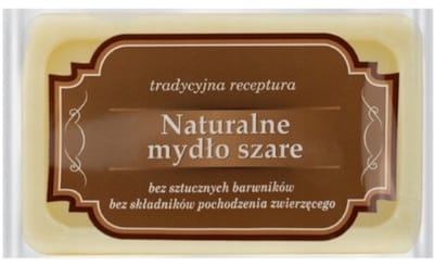 Luksja - Natuurlijke Grijze Zeep - 200g - Hypoallergeen - 98% Natuurlijk - Vegan - Zonder Parfum