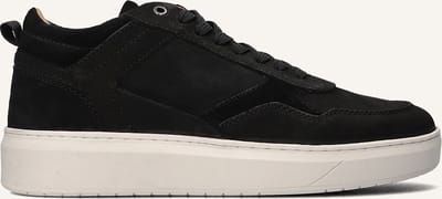 STEFANO LAURAN Enzo-65 Sneakers - Nubuck - Heren - Zwart - Maat 40