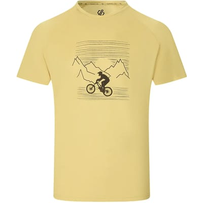 Dare2B Heren Tech II T-shirt met korte mouwen en grafische print
