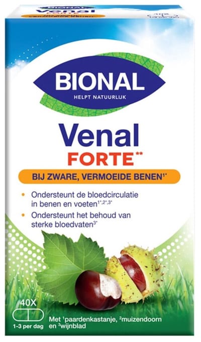 Bional Venal Forte - 3 x 40 capsules - Voordeelverpakking