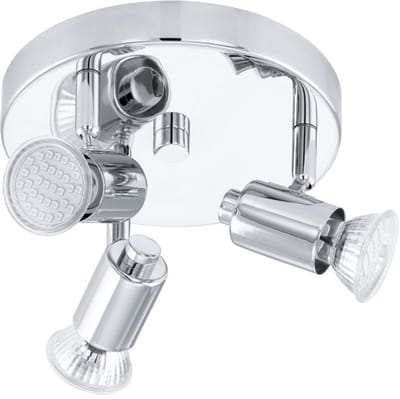 EGLO Rosaro 1 Opbouwspot - GU10 - Staal - Chroom