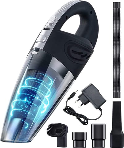 Kruimeldief - Kruimeldief snoerloos - Handstofzuiger met 4 opzetstukken - met 4 HEPA filters - Zedar S300
