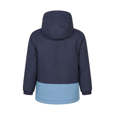 Mountain Warehouse Cyclone Waterdichte Gewatteerde Jas voor Kinderen/Kinderen (Marine)