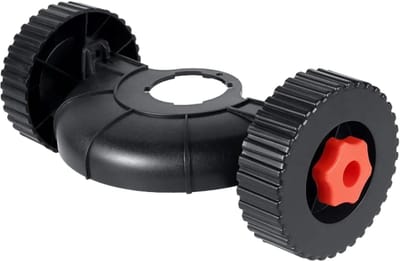 Snoertrimmer Wiel - Onkruidmaaier Onderdeel - Gazon Onderhoud - In Hoogte Verstelbaar - 23.3 x 17.3 x 12.5 cm - Meerkleurig