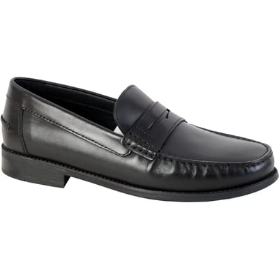 Geox Heren Zwarte Herenschoeenen New Damon Mocassins