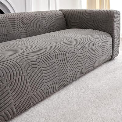 Eenvoudige Bankhoes Allesomvattende Universele Hoes Vier Seizoenen Universeel Elastisch Zitzakhoes Hoes Anti-Kras 90—140cm