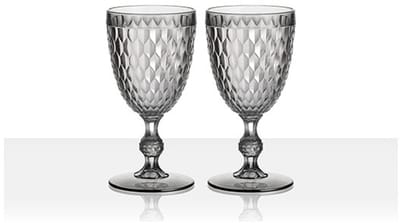 Brunner Wijnglazen Coralux - Duurzaam en krasbestendig - Campingglas - Stapelbaar - Vaatwasser bestendig - 4 Stuks