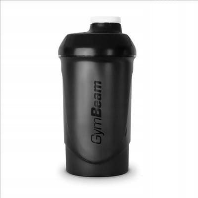 GymBeam Shaker Alles-Zwart 700 ml