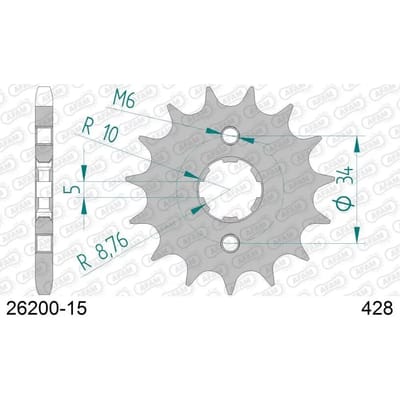 Tandwiel Afam 428