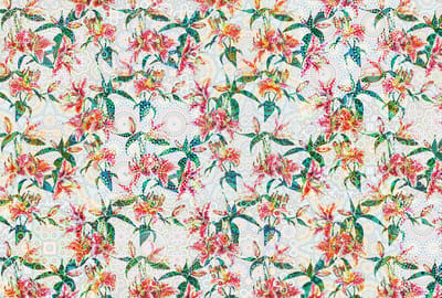Behang walls by patel mosaic lilies 1