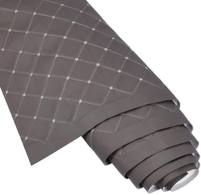 Dailygoods- Bekledingsmateriaal Imitatieleer - Vinyl Schuimstof - Multifunctioneel - 1,6 m Breed - 2 m Lang - 3 mm Dikte - Stof