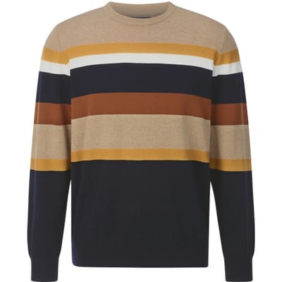 Babista herren Trui - 44/46 - beige - Plus Size