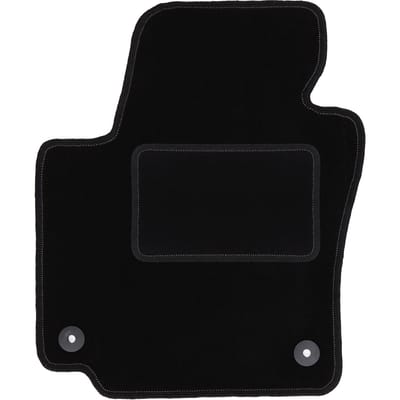 Bestuurdersmat zwart voor: Volkswagen Golf Plus minivan (2005-2014)