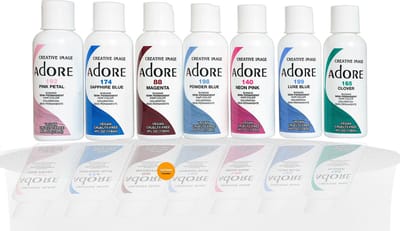 Adore Semi-Permanet Hair Color - Magneta 88 118 Ml