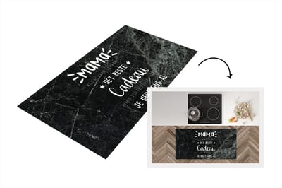 Keukenloper - Loper keuken - Spreuken - Quotes - Mama je hebt ons al - Mama - 120x60 cm - Keukenloper vinyl