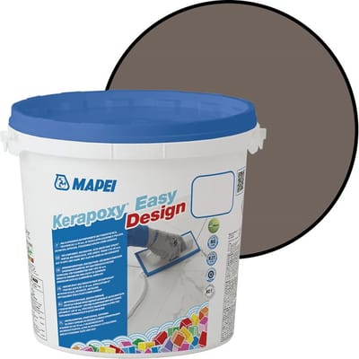 MAPEI Kerapoxy Easy Design Voegmortel - Voor Keramische Tegels & Natuursteen - Kleur 136 Mud - 3 kg