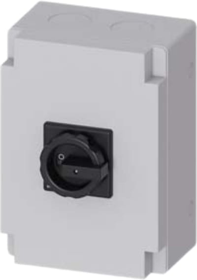 Lastscheidingsschakelaar Zwart 3-polig 50 mm² 100 A 1x NO, 1x NC 690 V/AC Siemens 3LD27661GP51