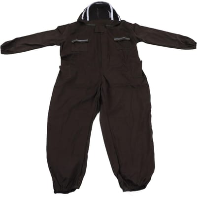 Combinaison d'apiculture verte tout-en-un, en polyester respirant et ventilé, protection intégrale pour apiculteur black
