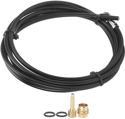 Dailygoods- Remslangset 2M - Fietsremoliebuis - Schijfremoliebuis - Geschikt voor Magura MT4/MT4E/MT5 - Premium Rubber - Veilig en Duurzaam - Remolieslang