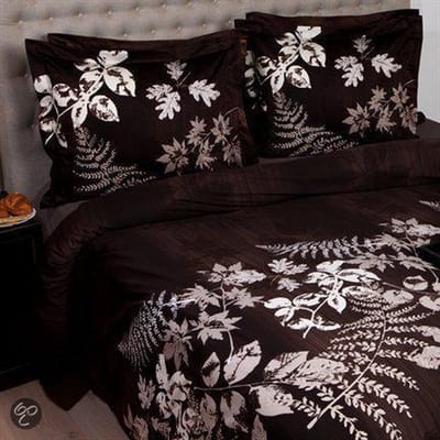 HNL Refined Ebony Dekbedovertrek - Eenpersoons - 140x200/220 cm - Bruin