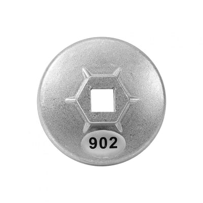 Dailygoods- Oliefiltersleutel 67 mm - 14 fluiten - Aluminium - Universeel Gereedschap - Voor Auto's - Duurzaam en Lichtgewicht - Filtersleutel