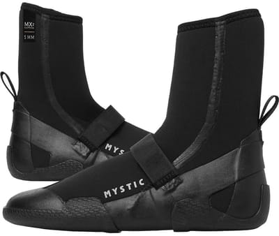 2025 Mystic Roam 5mm Round Toe Wetsuit Boot - Black