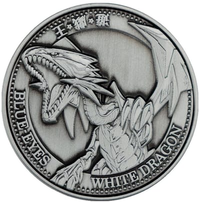 FaNaTtik Yu-Gi-Oh! Collectable Coin Blue-Eyes White Dragon Limited Edition Coins